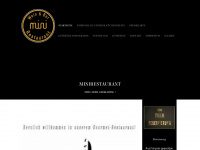 minirestaurant.at Webseite Vorschau