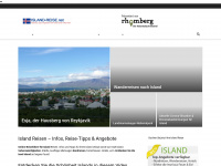 island-reise.net Webseite Vorschau