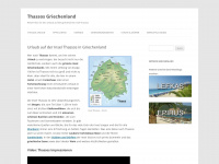 thassos-griechenland.com Webseite Vorschau