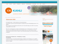 os-kanu.de Webseite Vorschau