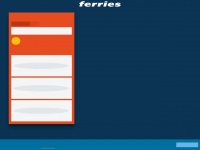 ferries.no Webseite Vorschau