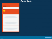 ferries.se Webseite Vorschau