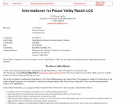 pecos-valley-investment.com Webseite Vorschau