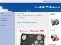 muenzsatz.ch Webseite Vorschau