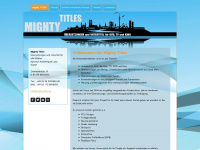 mighty-titles.de Webseite Vorschau