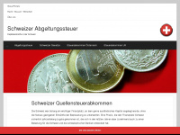 schweizer-abgeltungssteuer.ch Webseite Vorschau