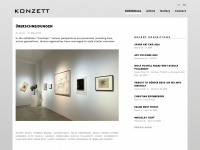 artkonzett.com Webseite Vorschau
