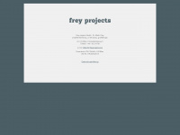 freyprojects.com Webseite Vorschau