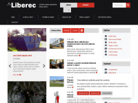 liberec.cz Webseite Vorschau