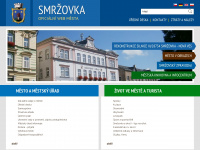 smrzovka.cz Webseite Vorschau
