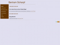 bertram-scharpf.de Webseite Vorschau