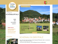 schoenau-pfalz.de Webseite Vorschau