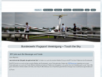 bw-flugsport.de Webseite Vorschau