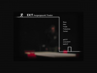 exit-theater.de Webseite Vorschau