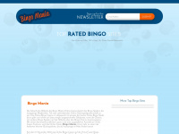 bingo-mania.org Webseite Vorschau