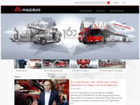 magirusgroup.com Webseite Vorschau