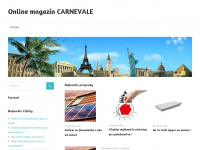 carnevale.cz Webseite Vorschau