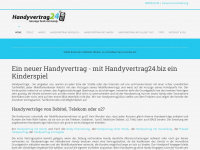 handyvertrag24.biz Webseite Vorschau