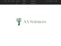 aasciences.org Webseite Vorschau
