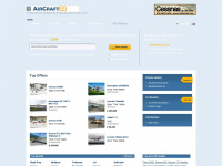 aircraft24.co.uk Webseite Vorschau
