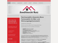 anwaltskanzlei-munz.de Webseite Vorschau