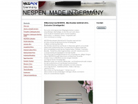 nespen.com Webseite Vorschau