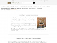 terracotta-impruneta.com Webseite Vorschau