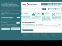fass.se Webseite Vorschau