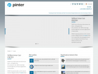 pinter-gmbh.com Webseite Vorschau