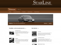 starline-limousinen.de Webseite Vorschau