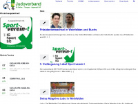 judoverband-sg-tg-ar.ch Webseite Vorschau