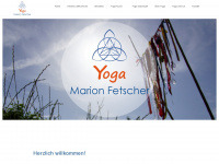 yoga-marion-fetscher.de Webseite Vorschau