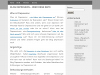 was-ist-depression.net Webseite Vorschau