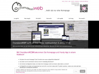 chamaeleonweb.at Webseite Vorschau