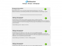flatbooster-status.de Webseite Vorschau