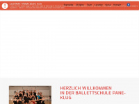 ballettschule-nuernberg.de Webseite Vorschau