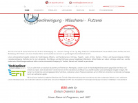 putzerei-eos.at Webseite Vorschau