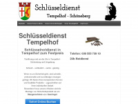 schlüsseldienst-tempelhof.de Webseite Vorschau