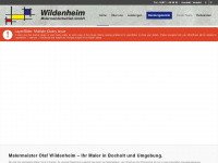 wildenheim.de Webseite Vorschau