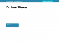 josefdiemer.com Webseite Vorschau
