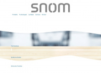 snom.net Webseite Vorschau