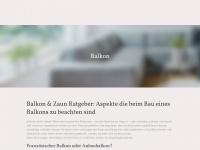 balkon-info.de Webseite Vorschau