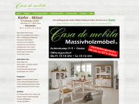 kiefer-moebel.info Webseite Vorschau
