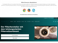 tecnofil.ch Webseite Vorschau