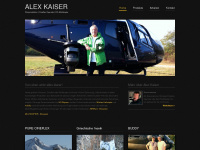 alexkaiser.tv Webseite Vorschau