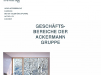 ackermann-gruppe.de Webseite Vorschau
