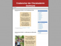 knabensolisten.wordpress.com Webseite Vorschau