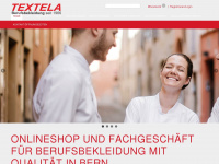 textela.ch Webseite Vorschau