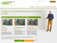 raeber-online-marketing.ch Webseite Vorschau