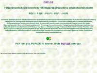 pgfi.de Webseite Vorschau